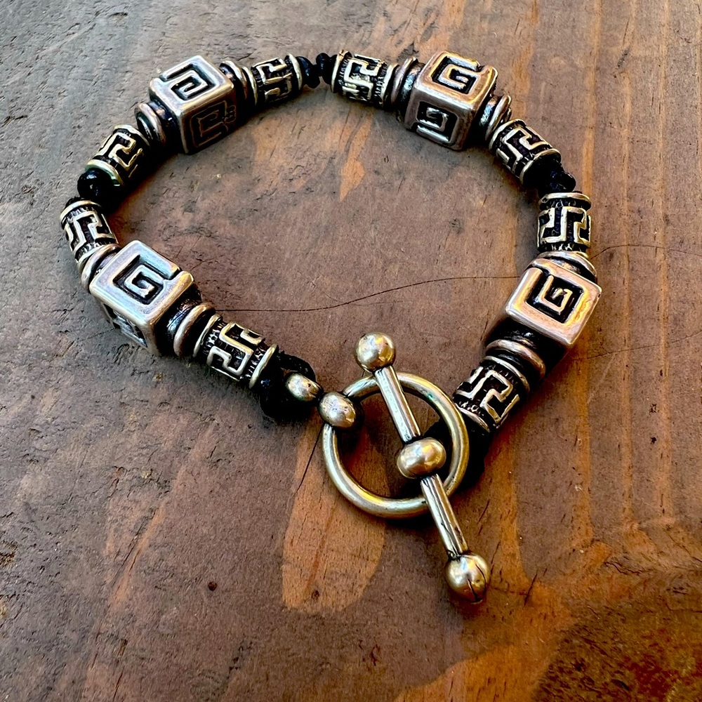 Sterling Silver Bead Bracelet